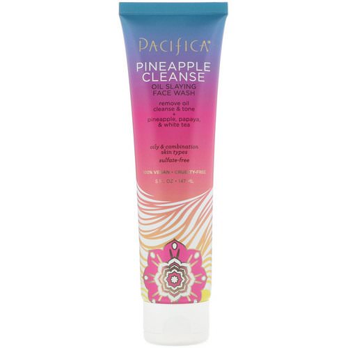 Pacifica, Pineapple Cleanse, Oil Slaying Face Wash, 5 fl oz (147 ml) Review