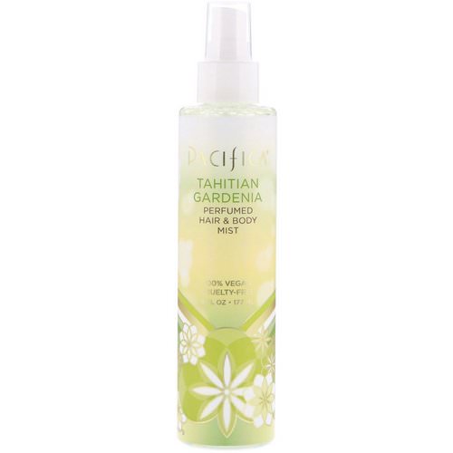 Pacifica, Tahitian Gardenia Perfumed Hair & Body Mist, 6 fl oz (177 ml) Review