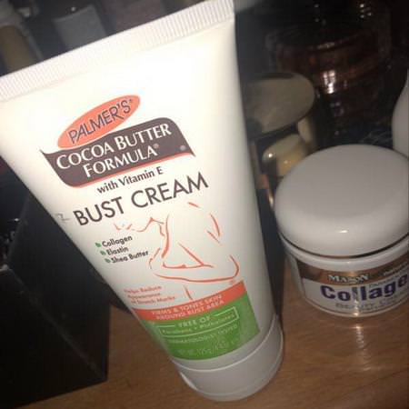 Palmer's, Cocoa Butter Formula, Bust Cream with Bio C-Elaste, 4.4 oz (125 g) Review