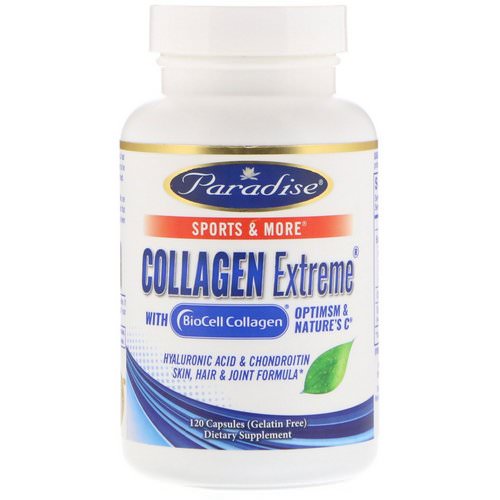 Paradise Herbs, Collagen Extreme with BioCell Collagen, 120 Capsules Review