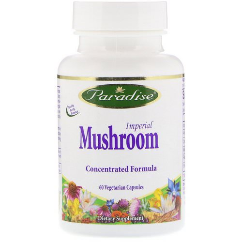 Paradise Herbs, Imperial Mushroom, Immune Formula, 60 Vegetarian Capsules Review