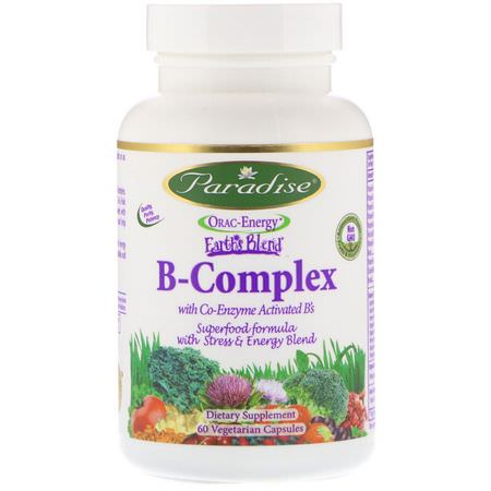 Paradise Herbs, Vitamin B Complex