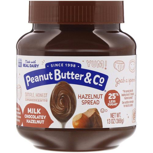 Peanut Butter & Co, Hazelnut Spread, Milk Chocolatey Hazelnut, 13 oz (369 g) Review