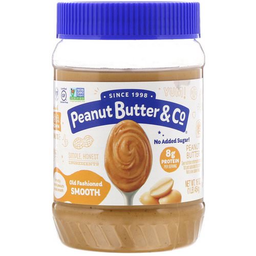 Peanut Butter & Co, Old Fashioned Smooth, Peanut Butter, 16 oz (454 g) Review