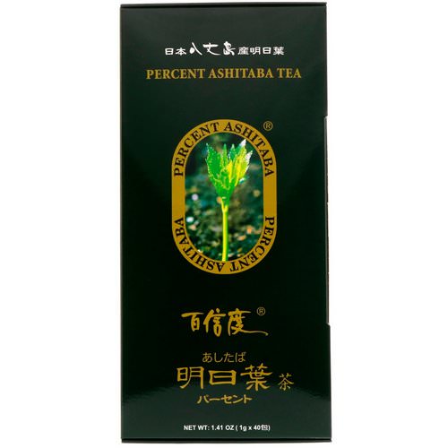 Percent Ashitaba, Percent Ashitaba Tea, 40 Tea Bags, 1.41 oz Review