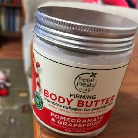 Petal Fresh, Pure, Body Butter, Firming, Pomegranate & Grapefruit, 8 oz (237 ml) Review