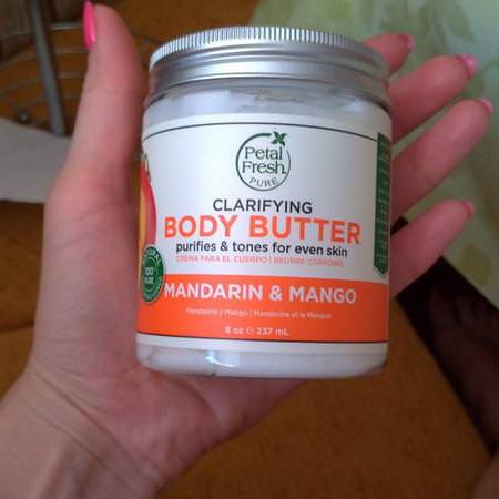 Pure, Body Butter, Nourishing, Mandarin & Mango