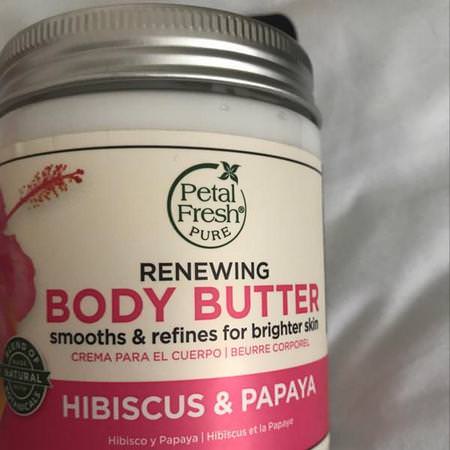 Pure, Body Butter, Renewing, Hibiscus & Papaya