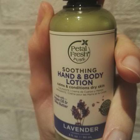 Petal Fresh, Pure, Soothing Hand & Body Lotion, Lavender, 3 fl oz (90 ml) Review