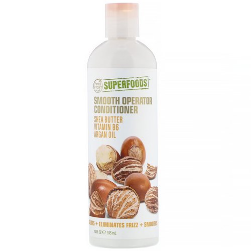 Petal Fresh, Pure, SuperFoods, Smooth Operator Conditioner, Shea Butter, Vitamin B6 & Argan Oil, 12 fl oz (355 ml) Review