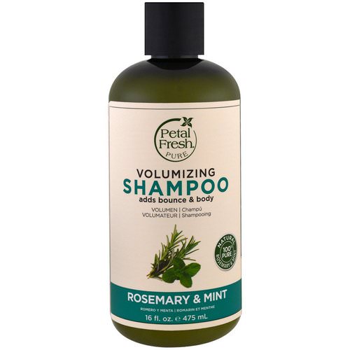 Petal Fresh, Pure, Volumizing Shampoo, Rosemary & Mint, 16 fl oz (475 ml) Review