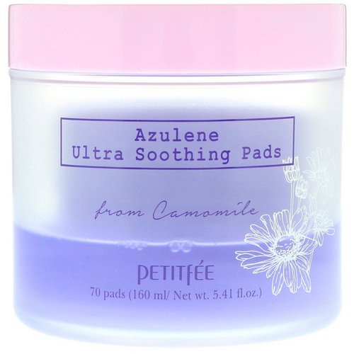 Petitfee, Azulene Ultra Soothing Pads, 70 Pads Review