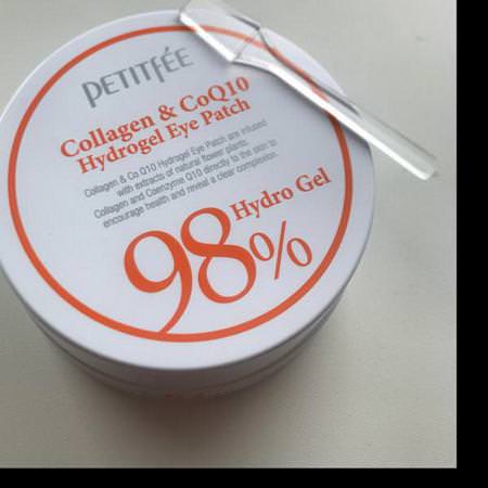 Petitfee, Collagen & CoQ10 Hydrogel Eye Patch, 60 Patches, 1.4 g Each Review