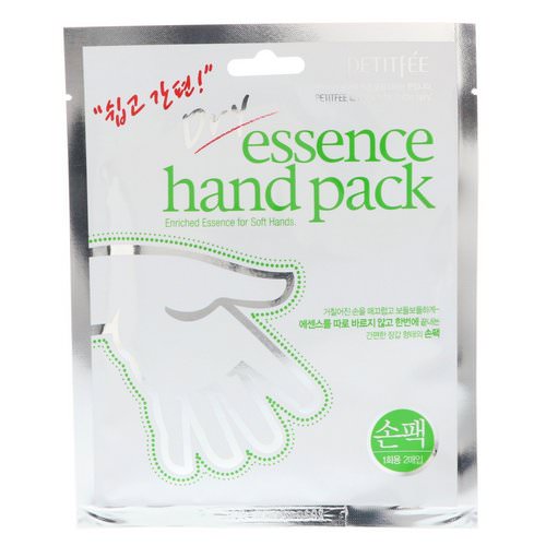 Petitfee, Dry Essence Hand Pack, 1 Pair Review