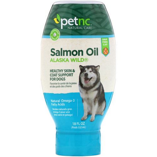 petnc NATURAL CARE, Alaska Wild Salmon Oil, For Dogs, 18 oz (532 ml) Review