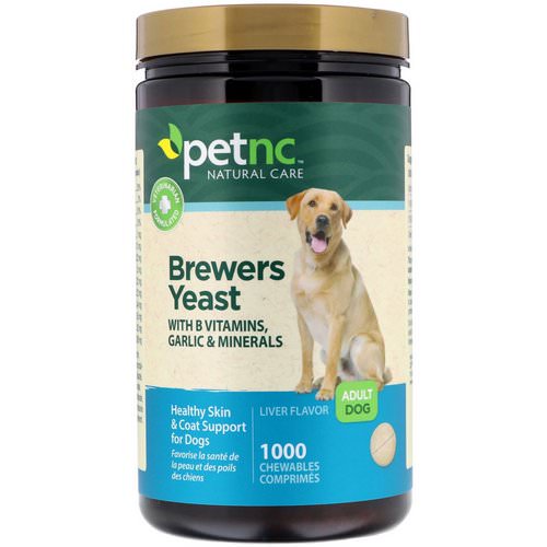 petnc NATURAL CARE, Brewers Yeast, Liver Flavor, Adult Dog, 1000 Chewables Review