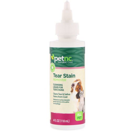 petnc NATURAL CARE, Tear Stain Remover, All Pet, 4 fl oz (118 ml) Review