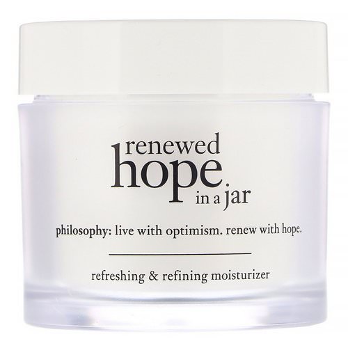 Philosophy, Renewed Hope in a Jar, Refreshing & Refining Moisturizer, 2 fl oz (60 ml) Review