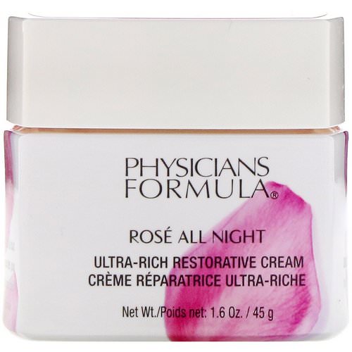 Physicians Formula, Rose All Night, Ultra-Rich Restorative Cream, 1.6 oz (45 g) Review