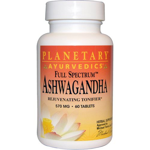Planetary Herbals, Ayurvedics, Full Spectrum Ashwagandha, 570 mg, 60 Tablets Review