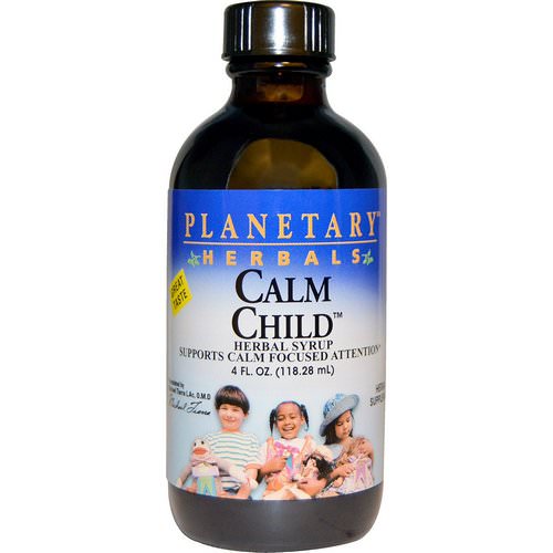 Planetary Herbals, Calm Child, Herbal Syrup, 4 fl oz (118.28 mL) Review