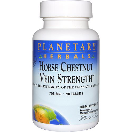 Planetary Herbals, Horse Chestnut, Vein Strength, 705 mg, 90 Tablets Review