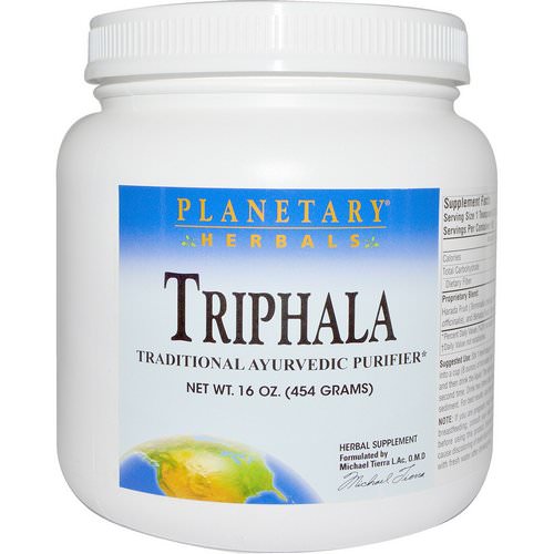 Planetary Herbals, Triphala, Powder, 16 oz (454 g) Review