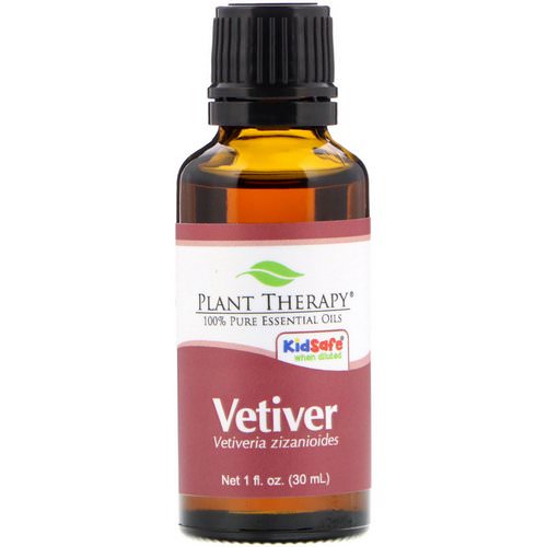 Plant Therapy, 100% Pure Essential Oils, Vetiver, 1 fl oz (30 ml) Review