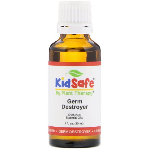 Plant Therapy, KidSafe, 100% Pure Essential Oils, Germ Destroyer, 1 fl oz (30 ml) Review
