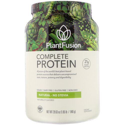 PlantFusion, Complete Protein, Natural, 1.85 lb (840 g) Review