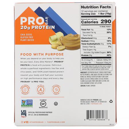ProBar, Plant Based Protein Bars