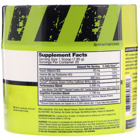 Pre-Workout Supplements, Sports Nutrition