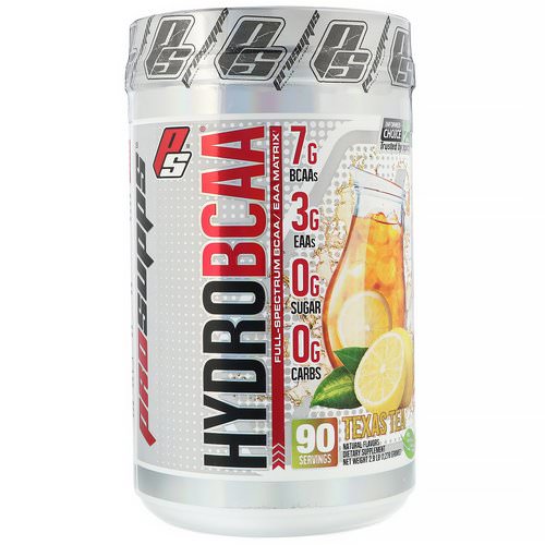 ProSupps, Hydro BCAA, Texas Tea, 2.8 lb (1,278 g) Review