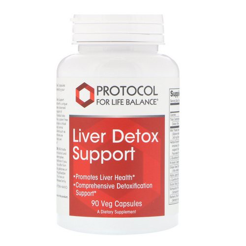 Protocol for Life Balance, Liver Detox Support, 90 Veg Capsules Review