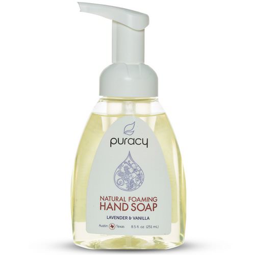 Puracy, Natural Foaming Hand Soap, Lavender & Vanilla, 8.5 fl oz (251 ml) Review