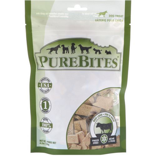 Pure Bites, Freeze Dried, Dog Treats, Beef Liver, 4.2 oz (120 g) Review