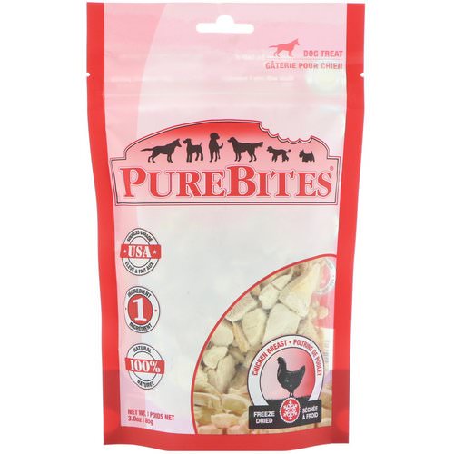 Pure Bites, Freeze Dried, Dog Treats, Chicken Breast, 3.0 oz (85 g) Review