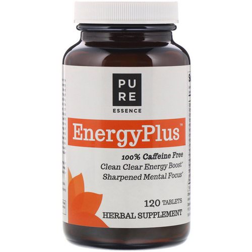 Pure Essence, EnergyPlus, 100% Caffeine Free, 120 Tablets Review