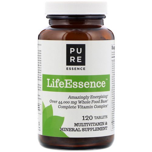 Pure Essence, LifeEssence, Multivitamin & Mineral, 120 Tablets Review