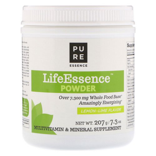 Pure Essence, LifeEssence Powder, Lemon-Lime Flavor, 7.3 oz (207 g) Review