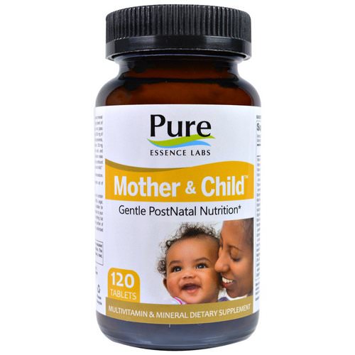 Pure Essence, Mother & Child, Gentle PostNatal Formula, 120 Tablets Review