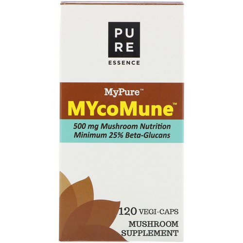 Pure Essence, MyPure, MYcoMune, 120 Vegi-Caps Review
