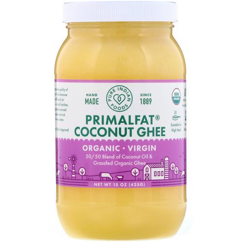 Pure Indian Foods, Organic & Virgin PrimalFat Coconut Ghee, 15 oz (425 g) Review