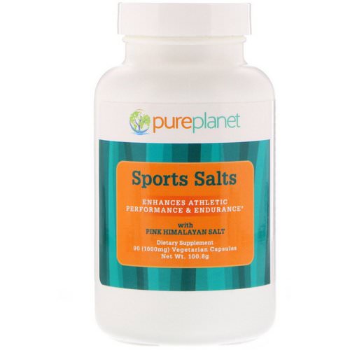 Pure Planet, Sports Salts, 1000 mg, 90 Vegetarian Capsules Review