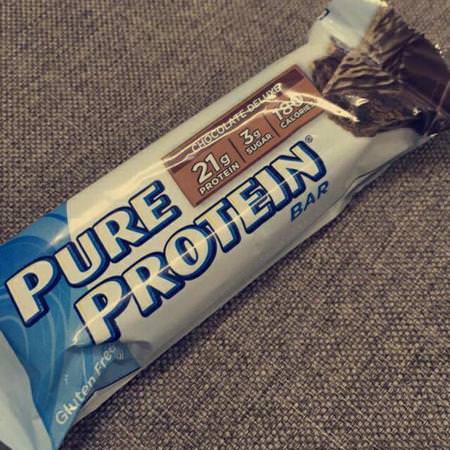 Pure Protein, Chocolate Deluxe Bar, 12 Bars, 1.76 oz (50 g) Each Review