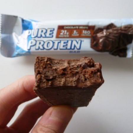 Pure Protein, Chocolate Deluxe Bar, 6 Bars, 1.76 oz (50 g) Each Review