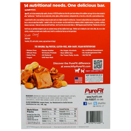 PureFit Bars, Nutritional Bars