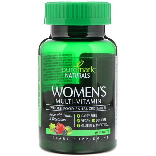 PureMark Naturals, Women's Multi-Vitamin, 60 Tablets Review