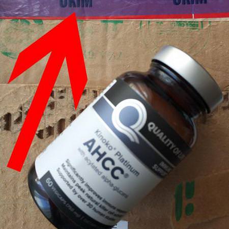Quality of Life Labs Supplements Mushrooms AHCC