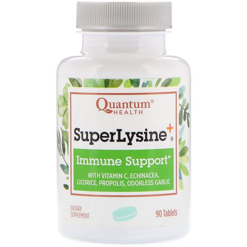 Quantum Health, Super Lysine+, Immune Support, 90 Tablets Review